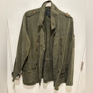 Women’s utility shirt-jacket, Lucky Brand, size L